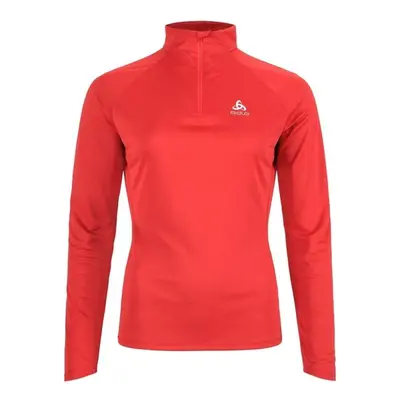 Odlo ESSENTIAL 1/2 ZIP Dámská mikina, červená, velikost