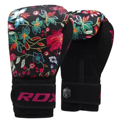 RDX FLORAL FL3 Dámské boxerské rukavice, černá, velikost