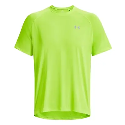 Under Armour TECH REFLECTIVE Pánské triko, reflexní neon, velikost