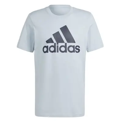 adidas BIG LOGO TEE Pánské triko, světle modrá, velikost