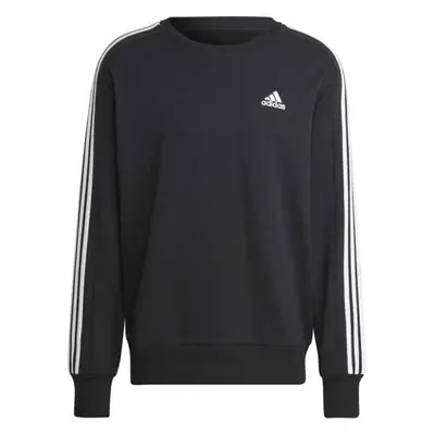 adidas 3-STRIPES SWEATSHIRT Pánská mikina, černá, velikost