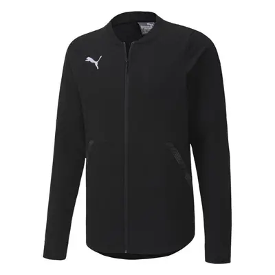 Puma TEAM FINAL CASUALS JACKET Pánská bunda, černá, velikost