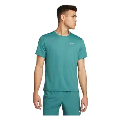 Nike DRI-FIT MILER Pánské tréninkové tričko, tyrkysová, velikost