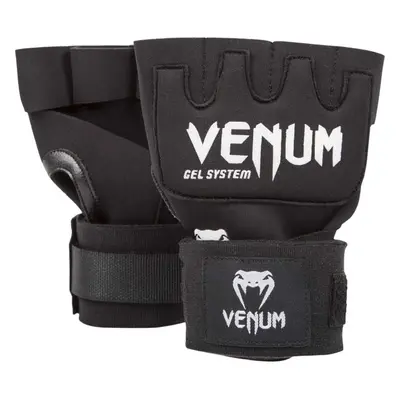 Venum KONTACT GEL GLOVE WRAPS Rukavice, černá, velikost