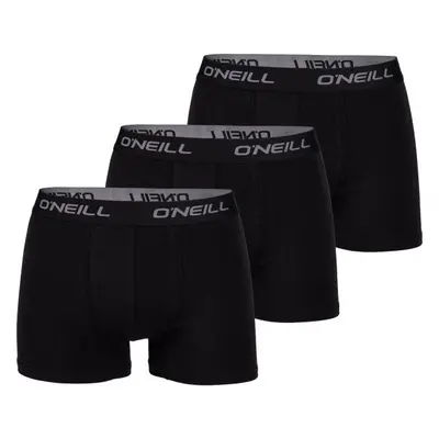 O'Neill BOXER 3PK Pánské boxerky, černá, velikost