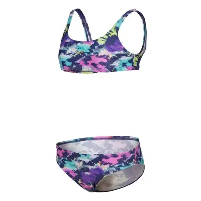 Arena TIE AND DYE BIKINI TOP Dívčí dvoudílné plavky, mix, velikost