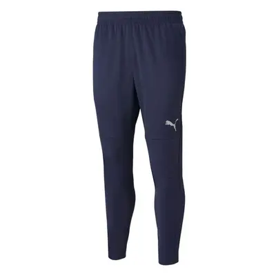 Puma TEAMFINAL TRAINING PANTS Pánské fotbalové tepláky, tmavě modrá, velikost