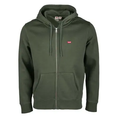 Levi's® CORE NG ZIP UP Pánská mikina, khaki, velikost