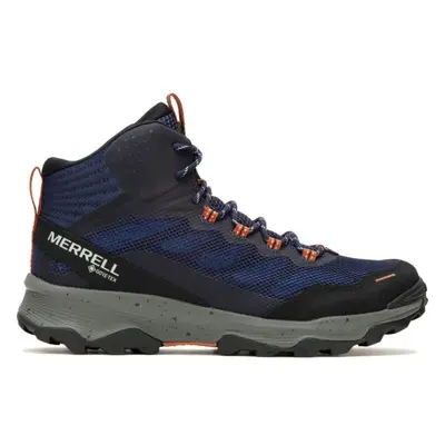 Merrell SPEED STRIKE MID GTX Pánská outdoorová obuv, tmavě modrá