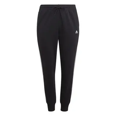 adidas 3-STRIPES PANTS Dámské tepláky v plus size, černá, velikost