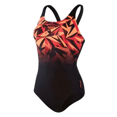 Speedo HYPERBOOM PLACEMENT MUSCLEBACK Dámské plavky, černá, velikost