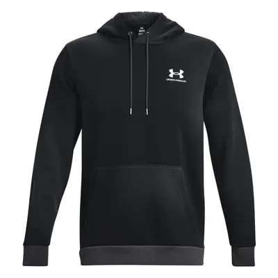 Under Armour ESSENTIAL FLEECE Pánská mikina, černá, velikost