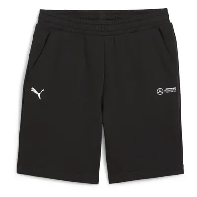 Puma MERCEDES-AMG PETRONAS F1 ESSENTIALS SHORTS Pánské kraťasy, černá, velikost