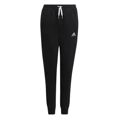 adidas ENTRADA SWEAT PANTS Juniorské fotbalové tepláky, černá, velikost