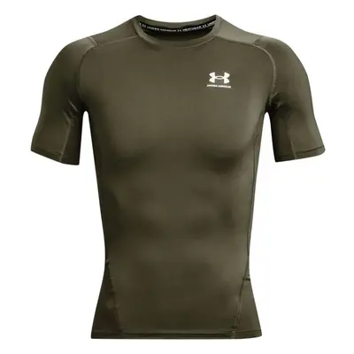 Under Armour HEATGEAR ARMOUR COMP Pánské triko, khaki, velikost