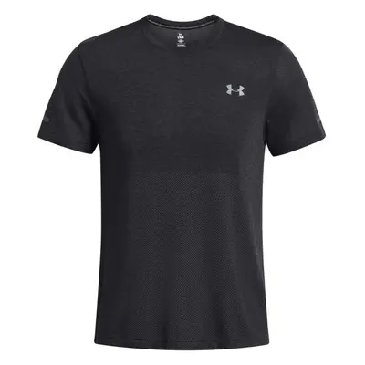 Under Armour SEAMLESS STRIDE Pánské tričko, černá, velikost