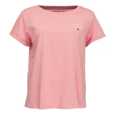 Tommy Hilfiger SHORT SLEEVE T-SHIRT Dámské tričko, růžová, velikost