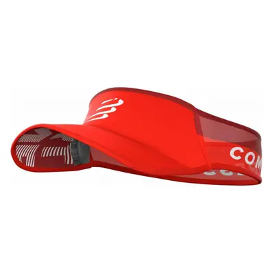 Compressport VISOR ULTRALIGHT Běžecký kšilt, červená, velikost