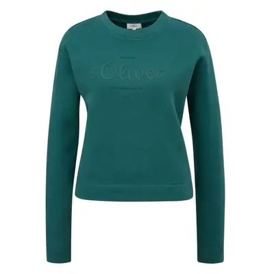 s.Oliver RL SWEATSHIRT CREW Mikina, tmavě zelená, velikost