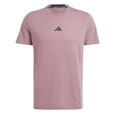 adidas DESIGNED FOR TRAINING WORKOUT TEE Pánské triko, růžová, velikost