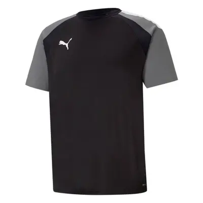 Puma TEAMPACER JERSEY TEE Pánské fotbalové triko, černá, velikost