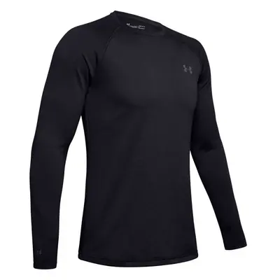 Under Armour PACKAGED BASE 3.0 CREW Pánské triko s dlouhým rukávem, černá, velikost