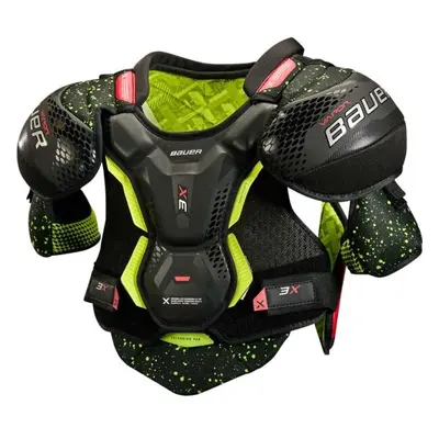 Bauer VAPOR 3X SHOULDER PAD INT Juniorské chrániče ramen, černá, velikost