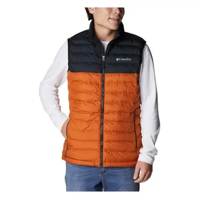 Columbia POWDER LITE VEST Pánská vesta, oranžová, velikost