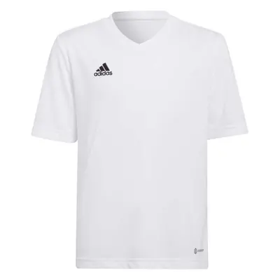 adidas ENTRADA JERSEY Juniorský fotbalový dres, bílá, velikost