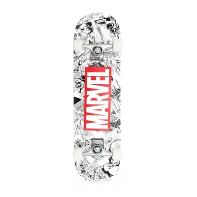 Disney MARVEL COMICS Skateboard, bílá, velikost