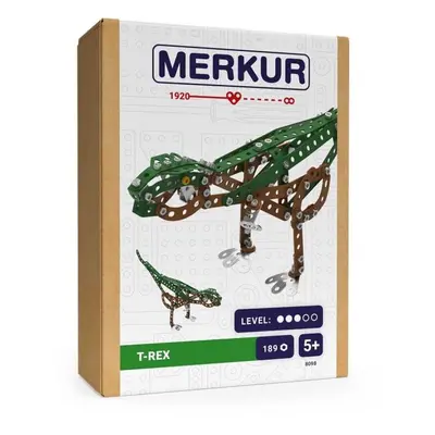 MERKUR DINO - TYRANOSAURUS REX Kovový model, mix, velikost