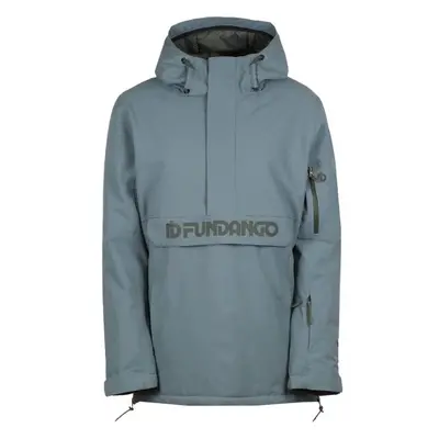 FUNDANGO BIRCH LOGO ANORAK Dámská lyžařská/snowboardová bunda, modrá, velikost