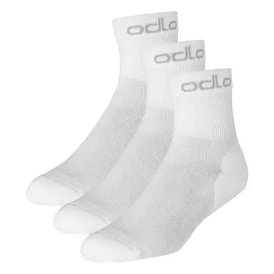 Odlo ACTIVE QUARTER 3-PACK Ponožky, bílá, velikost