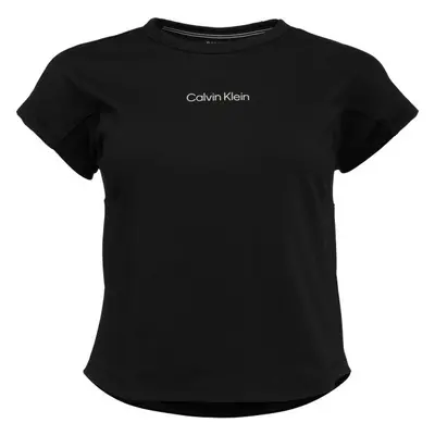 Calvin Klein HYBRID Dámské triko, černá, velikost