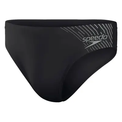 Speedo MEDLEY LOGO 7CM Pánské plavky, černá, velikost