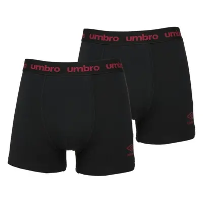 Umbro BOXER SHORT PACK Pánské boxerky, černá, velikost