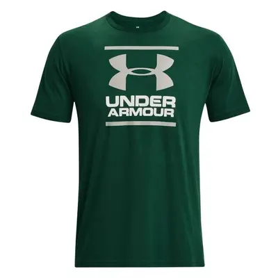 Under Armour GL FOUNDATION SS T Pánské tričko, tmavě zelená, velikost