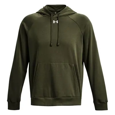 Under Armour RIVAL Pánská mikina, khaki, velikost