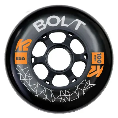 K2 BOLT 100/85A WHEEL PACK BLK Kolečka k in-line bruslím, černá, velikost