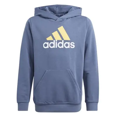 adidas ESSENTIALS TWO-COLORED HOODIE Dětská mikina, modrá, velikost