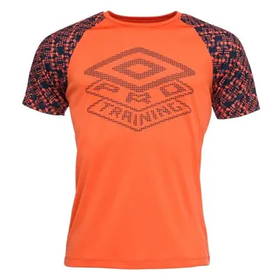 Umbro PRO TRAINING ACTIVE GRAPHIC Pánské sportovní triko, oranžová, velikost