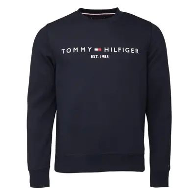 Tommy Hilfiger TOMMY LOGO SWEATSHIRT Pánská mikina, tmavě modrá, velikost