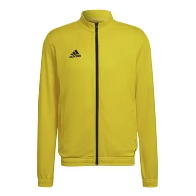 adidas ENTRADA TRACK JACKET Pánská fotbalová mikina, žlutá, velikost