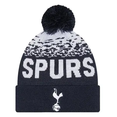 New Era MARL BOBBLE BEANIE TOTTENHAM HOTSPUR Zimní čepice, tmavě modrá, velikost