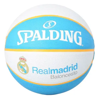 Spalding REAL MADRID EL TEAM Basketbalový míč, bílá, velikost