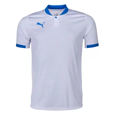 Puma TEAM FINAL JERSEY TEE Pánské fotbalové triko, bílá, velikost