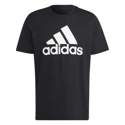 adidas BIG LOGO TEE Pánské tričko, černá, velikost