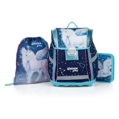 Oxybag SET PEGAS Školní set, tmavě modrá, velikost