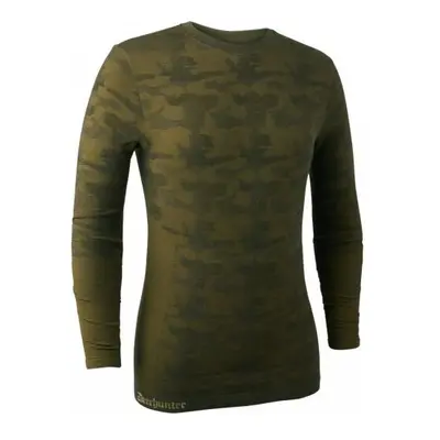 DEER HUNTER CAMOU WOOL Pánské funkční triko, khaki, velikost