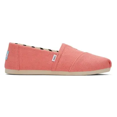 TOMS ALPARGATA Dámské espadrilky, lososová, velikost